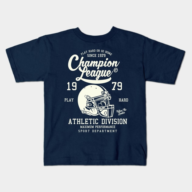 Champion League Kids T-Shirt by CRD Branding